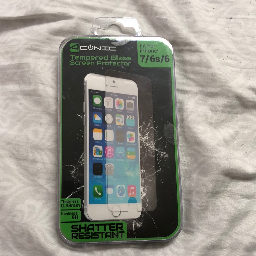 iPhone 7/6s/6 tempered glass screen protector